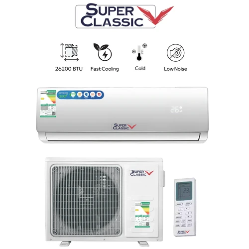 مكيف سبليت سوبر كلاسيك 2.5 طن بارد 30000 وحدة SCSP-30C بتبريد قوي