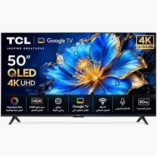 شاشة تي سي ال  50 بوصه سمارت 4Kكيولد جوجل TV